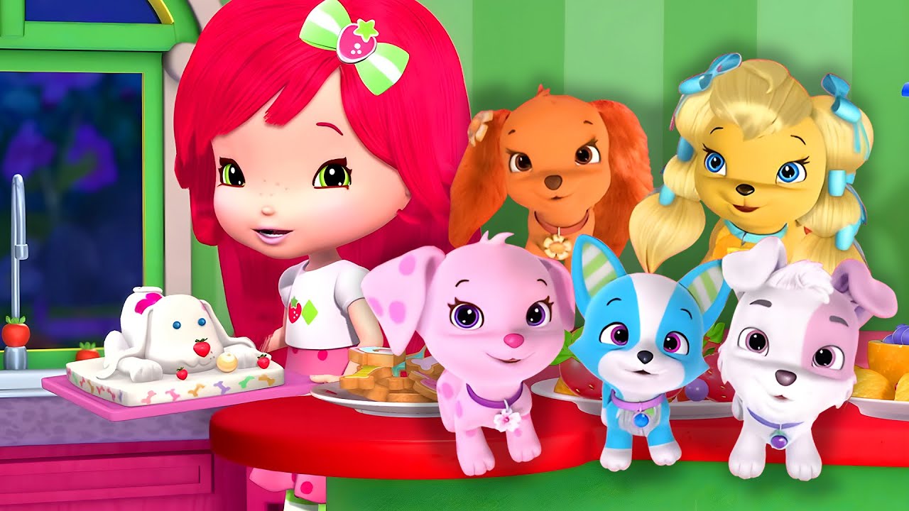 Moranguinho | Bolo para cachorros | Animação infantil | Episódio completo