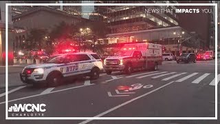Gunman kills 4, including police officer, in shooting at New York City office tower