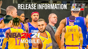 NBA 2K21 MOBILE INFO! 2K SUPPORT EMAIL DOESN’T LOOK TOO GOOD
