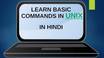 Basic Commands in Unix in Hindi