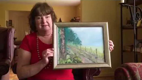 Marilyn Brooks and her Paintings at the Bedlam Far...