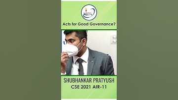 Mock Interview | Shubhankar Pratyush Pathak AIR 11 UPSC CSE 2021