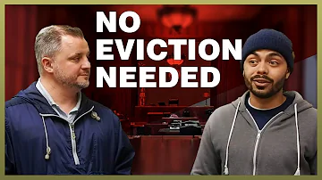 How do I evict a tenant without a contract?