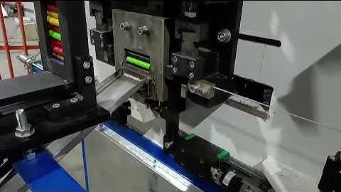 hot sale 4L bucket handle making machine testing video