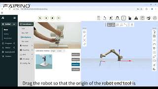 FAIRINO robot workpiece coordinate system calibration