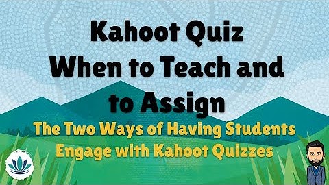 Kahoot Teach and Assign PL