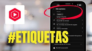 Cómo Agregar # ETIQUETAS # hashtag a Tus Videos en YOUTUBE STUDIO desde Tu Teléfono •Melissaallvarez