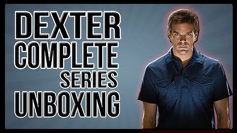 Dexter Complete Series Unboxing