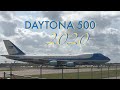 AIR FORCE ONE AND THE THUNDERBIRDS CAME FOR THE DAYTONA 500