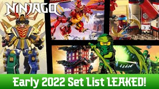 More Detailed Early 2022 Ninjago Set List - Disappointing at a first glance, but I am excited!