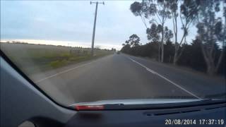 Commodore Ute dangerous overtake for no gain