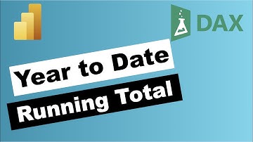 Power BI DAX Function DatesYTD and Calculation for Running Year To Date Cumulative Values