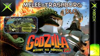 Longplay of Godzilla: Destroy All Monsters Melee - Thrashburg (DLC)