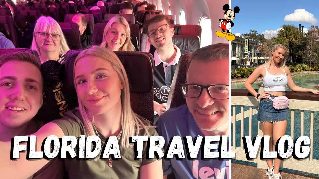 Travel With Us to FLORIDA for a Disney Treasure Cruise and Theme Parks - 2026 Trip, Day 1✈️