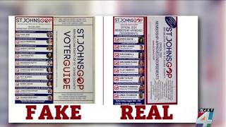 Former St. Johns County school board candidate says she had no role in fake voter guides