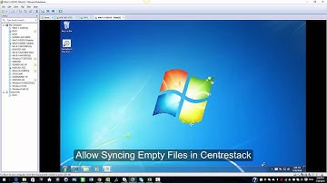 Allow Syncing Empty Files in Centrestack
