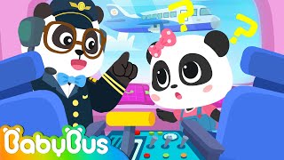 First Time on an Airplane✈ | Little Baby Panda World10 | Nursery Rhymes | Kids Songs | BabyBus screenshot 3