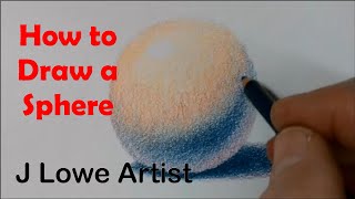 DRAWING TUTORIAL FOR BEGINNERS, Color vs Value Tutorial, Part 1 - Sphere