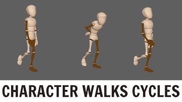 3 Character Walks with 1 Rig | Tutorial