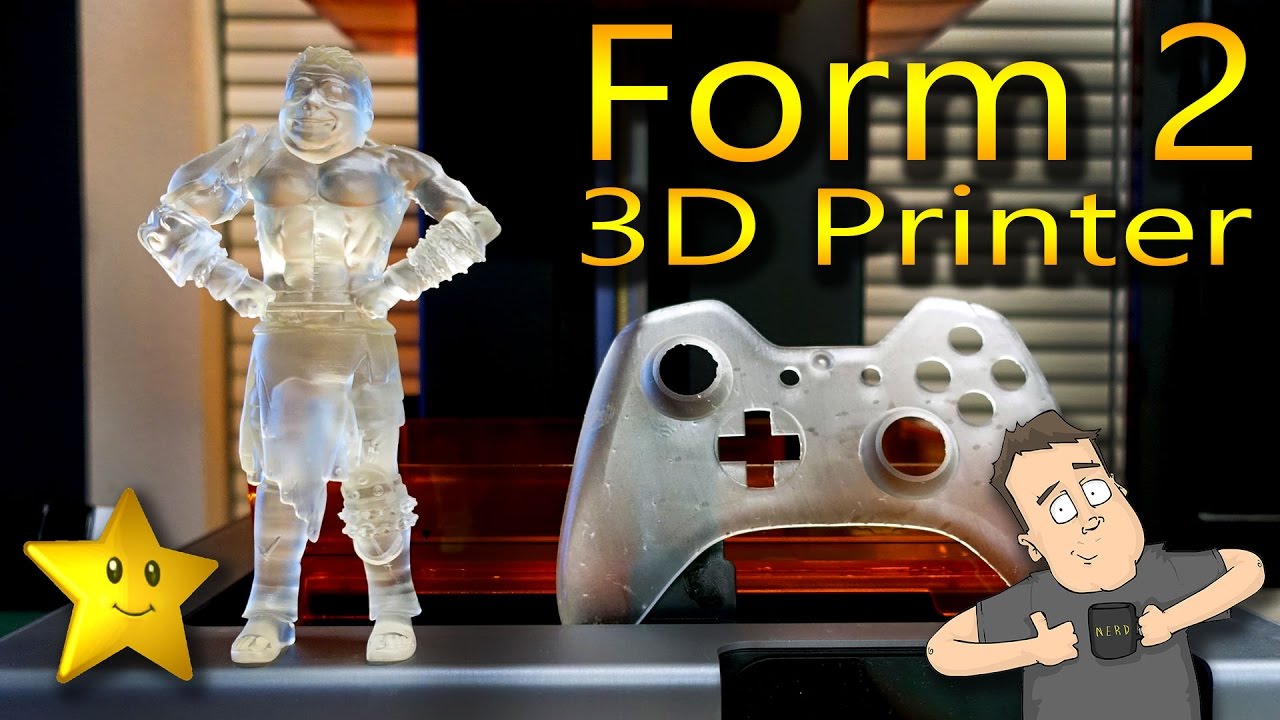 dyr Ubrugelig forbundet Form Labs Form 2 SLA 3D Printer Review, Spoiler, it's amazing! - YouTube