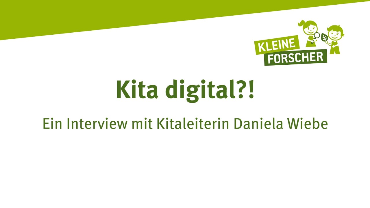 Kita digital?! – Interview mit Kitaleiterin Daniela Wiebe