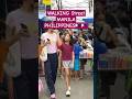 Walking Street Manila Philippines #shortsvideo #walkingtour #walkaround #walktrough #walking