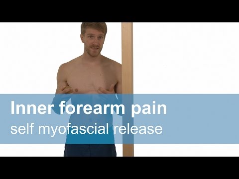 Inner forearm pain / self myofascial release