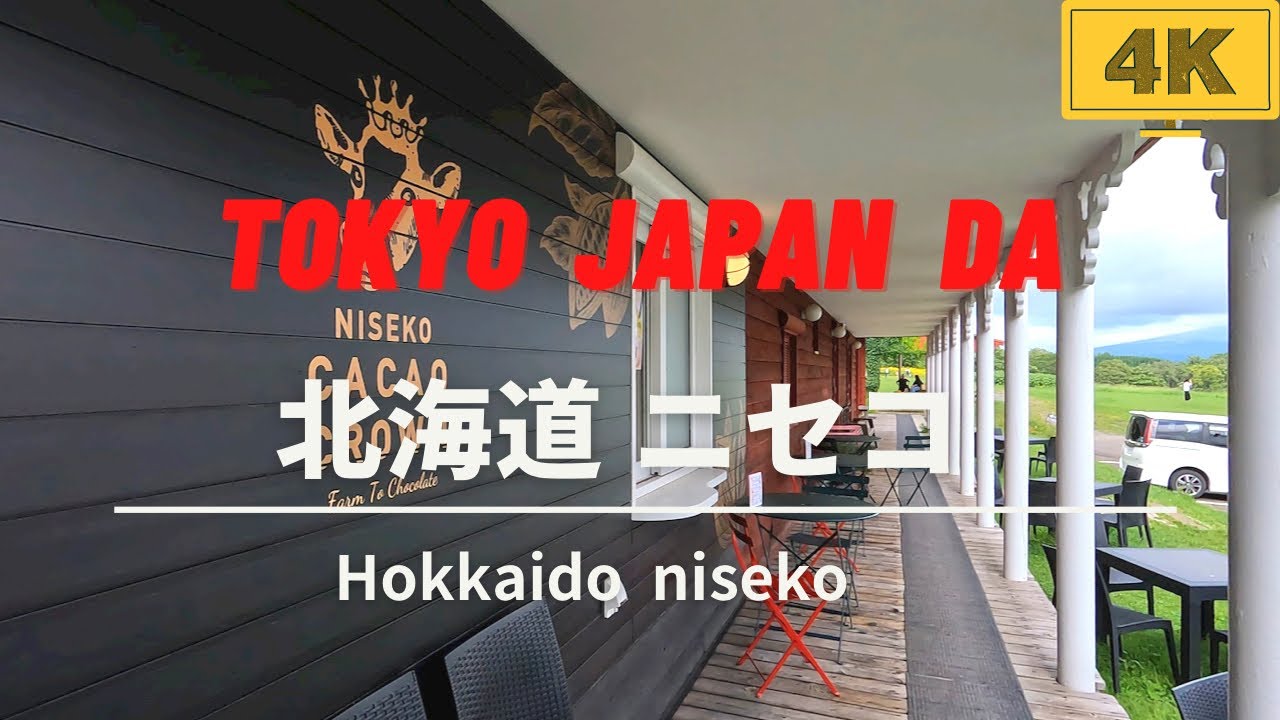 【4K】Hokkaido niseko Takahashi ranch  高橋牧場でソフトクリームを頂きます