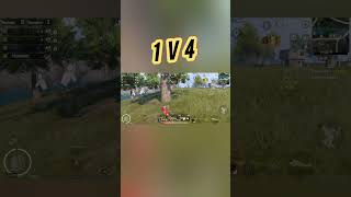 1 V 4 #bgmi #youtubeshorts #shorts #shortsfeed #shortvideos.  rayden pubg    duu    invincible