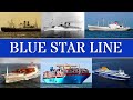 Evolution of ships  blue star line shipsevolution