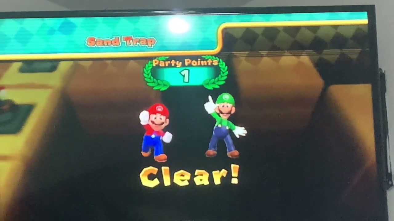 Mario party 9 sand trap