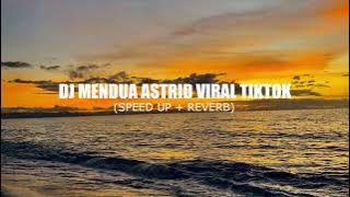 DJ Mendua - Astrid (speed up   reverb)