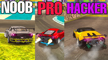 NOOB vs PRO vs HACKER in Drift Project 2.0 (Exotic Cars)