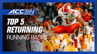 Top 5 Returning Running Backs | ACC Football 2023