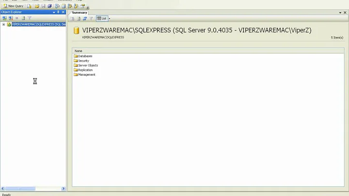 How to enable Username Login SQL Server 2005 - 2008