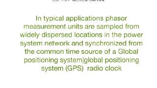 Phasor Measurement Units