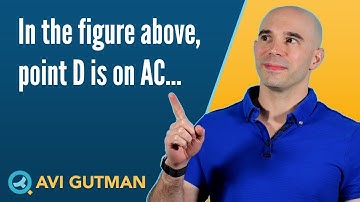 In the figure above, point D is on AC DS17639