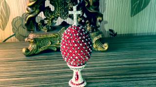 Пасхальные яйца из бисера Пасхальные яйца из бисера