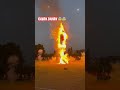 Ravan dahan 😯 Dussehra #dussehra #mela #ravandhan #accidentnews #dussehra #bigwheel #ravandhan2023