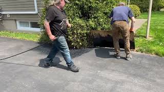 Professional Asphalt Spray Sealing: 'The Clean & Easy Spray Seal One' Top Coats Pavement Maintenance