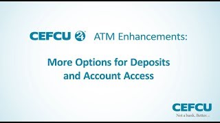 Money Center 24 ATM Enhancements - Deposits and Account Access