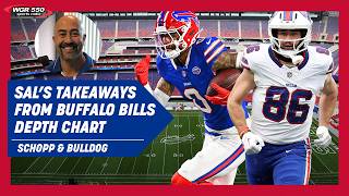 Sal Capaccio's Biggest Takeaways From The Bills Initial Depth Chart| Schopp and Bulldog