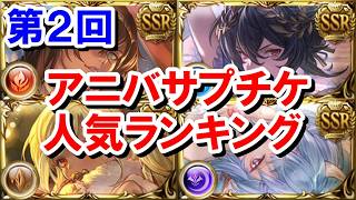 【順位変動あり】周年サプチケで結局何を取ったのか視聴者に聞いてみた結果を見ていく！ 【アニバサプチケ/グラブル】
