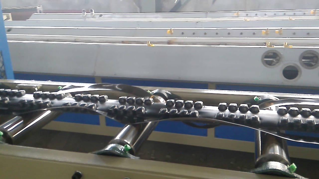 plastic embossing plate extruder YouTube