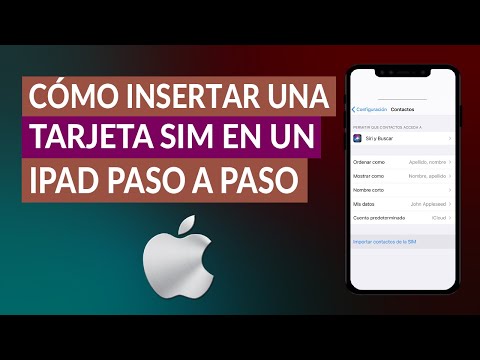 Video: Cómo Insertar Sim En Ipad