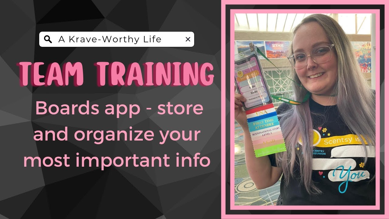 Boards app tutorial for scentsy consultants - YouTube