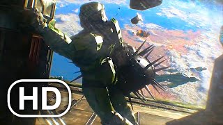Master Chief Floating In Space Alone Scene 4K ULTRA HD - Halo Cinematic