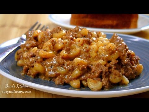 Dave S Kitchen Homemade Hamburger Helper Dave S Kitchen Homemade Hamburger Helper