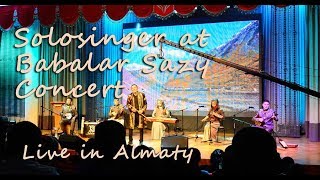 Solosinger At Babalar Sazy Concert In Almaty