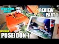 2018 Underwater Drone GENEINNO POSEIDON 1 FPV ROV Review - Part 1 - [Unboxing, Inspection & Setup]